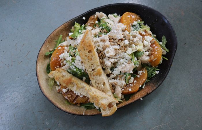 Salad at Oliva Café | Photo by Brandi Wills for St. Louis Magazine